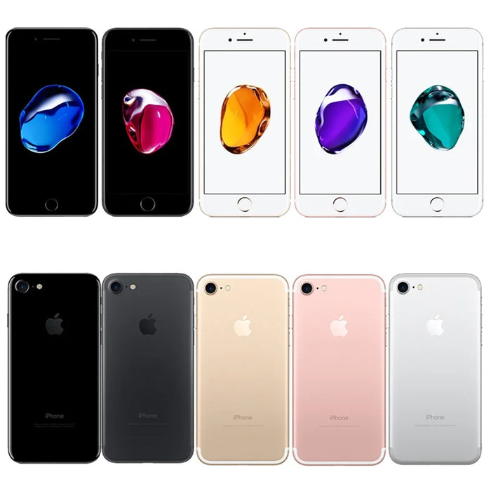 Apple A10 Fusion iPhone 7 Quad-Core Smartphone 4.7" 2GB RAM 32/128/256GB ROM 12.0MP Fingerprint 4G LTE Unlocked Mobile Phone