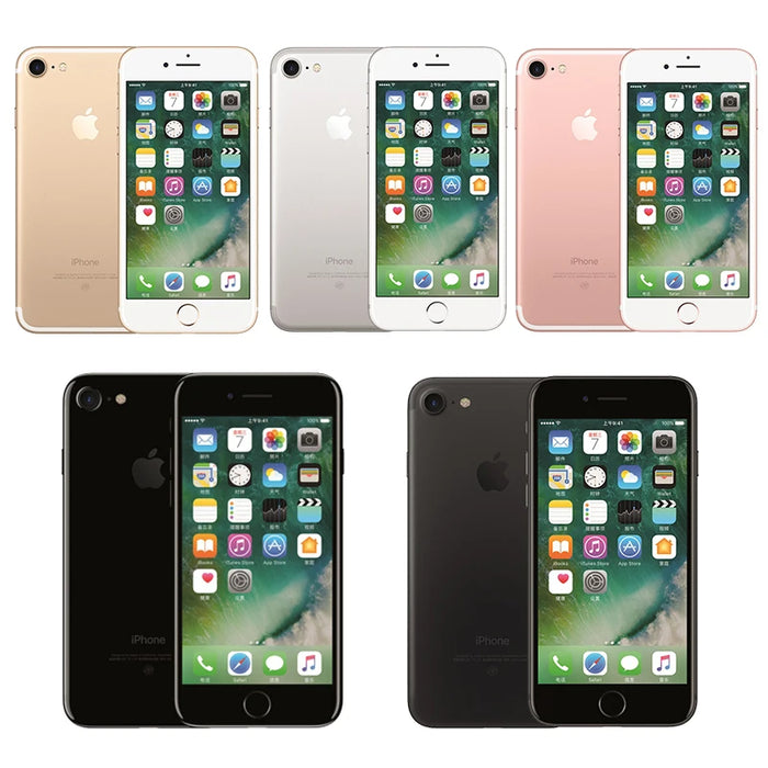 Apple A10 Fusion iPhone 7 Quad-Core Smartphone 4.7" 2GB RAM 32/128/256GB ROM 12.0MP Fingerprint 4G LTE Unlocked Mobile Phone