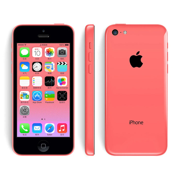 Original Apple iPhone 5C 3G Mobile Phone 4.0 Display Dual Core CellPhone 8GB/16GB/32GB ROM WCDMA Used WIFI GPS IOS SmartPhone