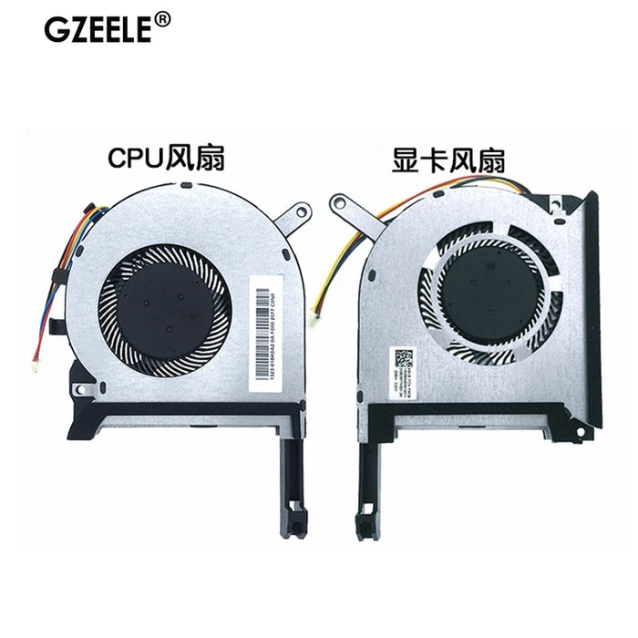 NEW GPU CPU Cooling Fans For ASUS TUF Gaming A15 FA506 IV FA506IU FA506IH FX506 IU FX506LH