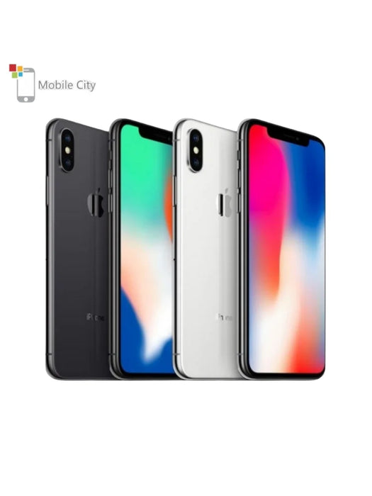 Used Apple iPhone X Mobile Phone Hexa Core IOS A11 3GB RAM 64GB/256GB ROM 5.8" Original With Face ID Unlocked Smart Phone