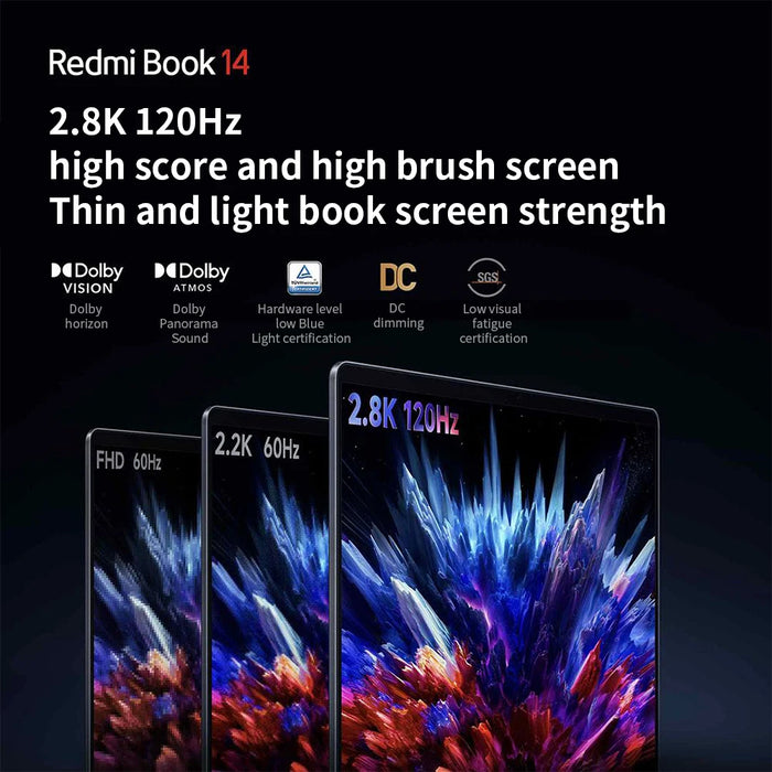 Xiaomi Redmi book 14 2023 12700H/12500H 14Inch 2.8K 120Hz Screen