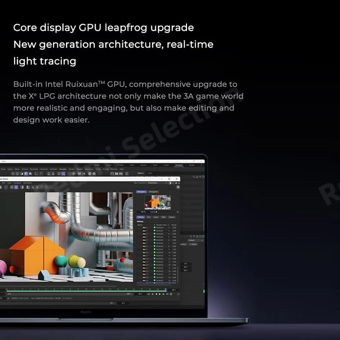 Xiaomi laptop 2024 RedmiBook Pro 16 Core Ultra 5-125H/Ultra 7-155H ARC Graphics 32GB DDR5 1TB SSD 16-inch 3.1K 165hz Screen Pc
