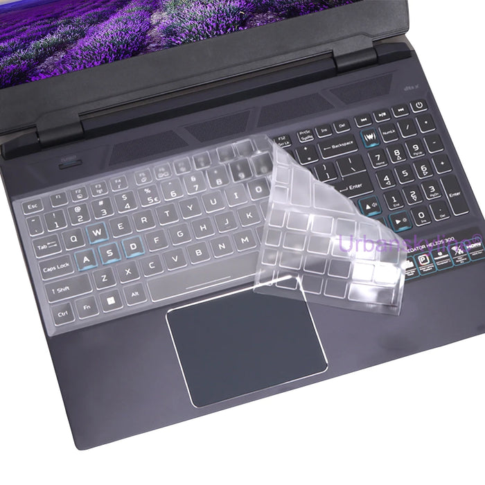 Keyboard Cover for Acer Predator Triton 300 PT315-53 PT315-52 PT315-51 Helios G3-573 G3-572 G3-571 Silicone Protector Skin Case