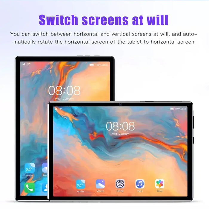 2024 NEW Pad 6 Pro Android Tablet PC Android 12 11 Inch 16GB 1T 5G Dual SIM Phone Call GPS Bluetooth WiFi Google Tablette PC Mi