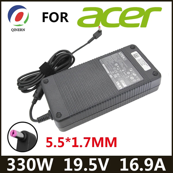 19.5V 16.9A 330W A20-330P1A 330W Laptop Adapter For Acer Predator Helios 300 PH317-55 RTX 3070 PH517-52-94RQ Charger Power