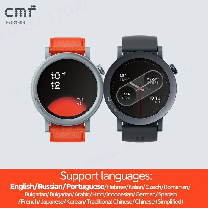 Global Version CMF by Nothing Watch Pro 2 1.32" AMOLED Bluetooth 5.3 BT Calls with AI Noise Reduction GPS cmf watch pro 2