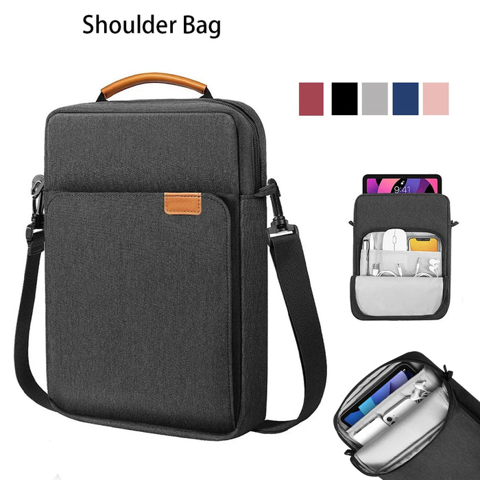 Shoulder Bag for MacBook Air M1 Case 2023 New M2 13 inch Laptop Bag for iPad Air 5 Pro 12.9 11 10th Gen S9 8 7 Plus women / men