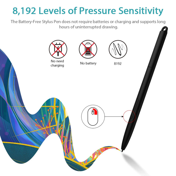 XPPen Star G960S/S Plus Graphics Tablet Digital Drawing Tablet 8192 Levels Support Windows MAC Pen Tablet Online Education